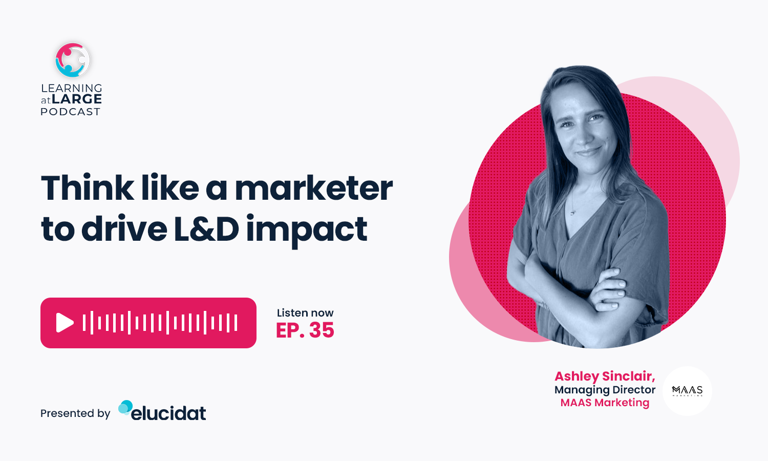 Think Like A Marketer To Drive L&D Impact | Elucidat Podcast