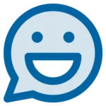 Chat Bubble Smiley