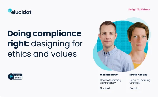 Doing compliance right: designing for ethics and values